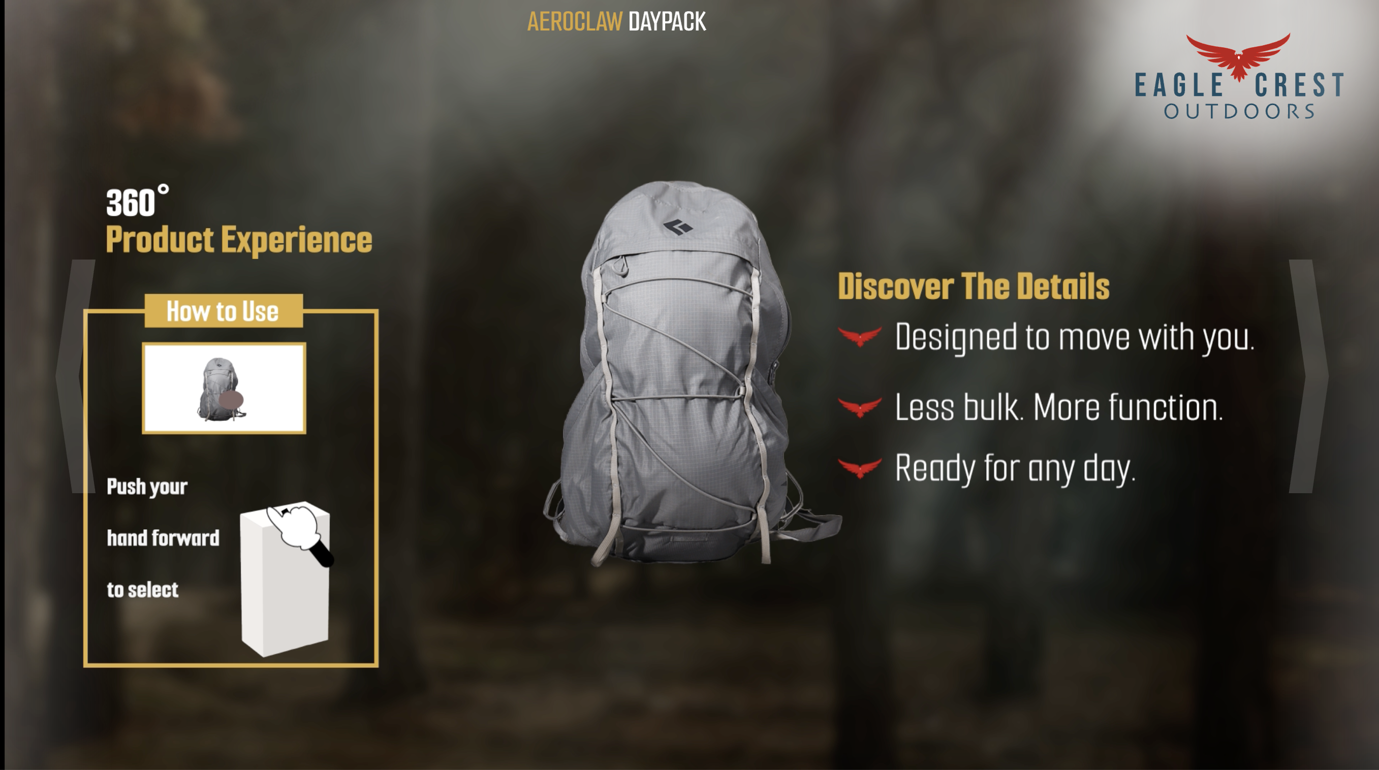 Eaglecrest Outdoors 360 product station preview
